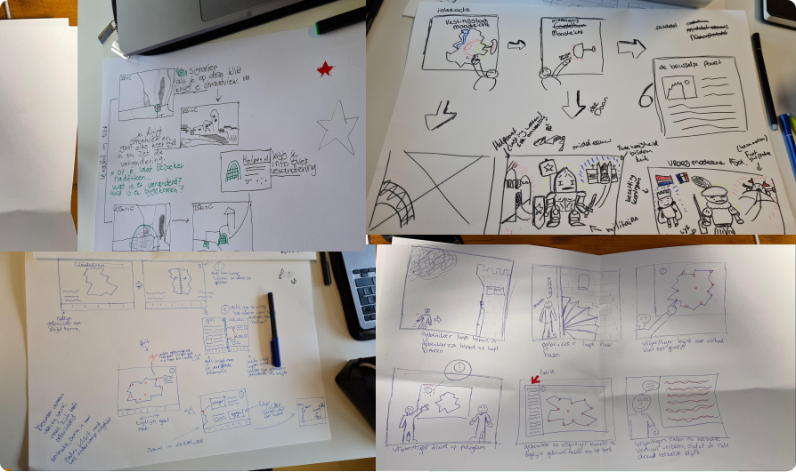 image of farmland with planes flying over it